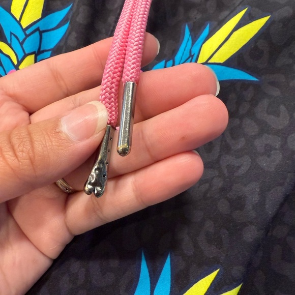 Maamgic Pink and Black Pineapple Shorts - Picture 3 of 7